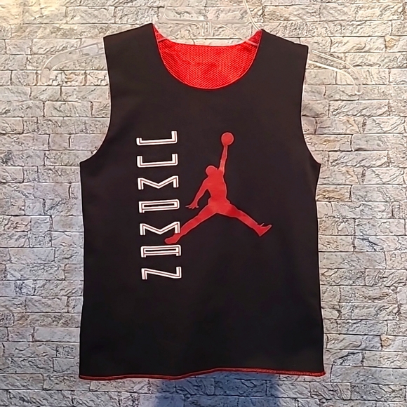 air jordan tank top red